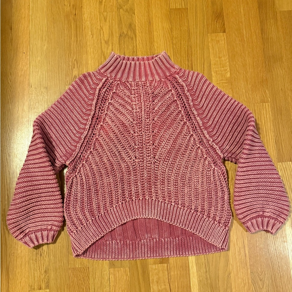 Free People Cable Knit Women's Sweater